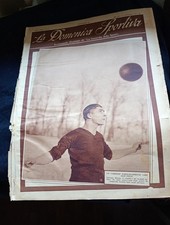 1931 AMBROSIANA INTER , GIUSEPPE MEAZZA , rivista LA DOMENICA SPORTIVA 1931