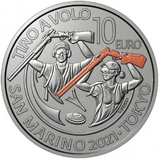 2021 * 10 Euro Argento SAN