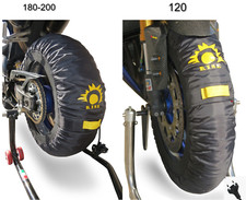 SET COPPIA TERMOCOPERTE RISE 120 - 180 / 190 / 200 80°C IRC UNIVERSALI PER MOTO