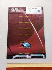 BMW 316 318i 3201 323i modelli 1984 depliant originale italiano