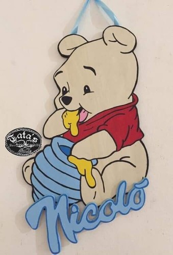 Winnie the pooh - in, legno