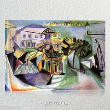Cafe a Royan Picasso QUADRO