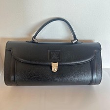 Burberry Mini Boston in pelle