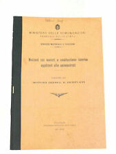 ❤️ TRENO VETTORINA EPOCA NOZIONI SUI MOTORI COMBUSTIONE INTERNA AUTOMOTRICE 1939