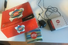 modem usb ed ethernet Alice Adsl 302T D-Link con scatola e imballi originali