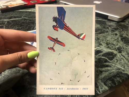 Cartolina aviazione - cartolina,