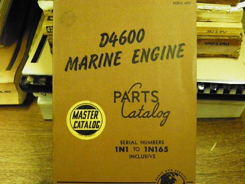 Cat caterpillar d4600 manuale - d4600,
