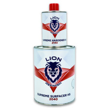 Lion Fondo Auto Primer per Carrozzeria Anticorrosivo 2040 Grigio