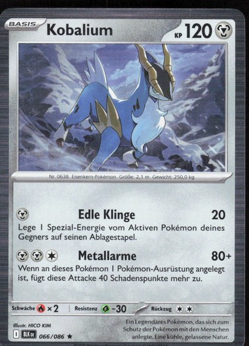 Cobalion 066 086 holo - 066/086, raro