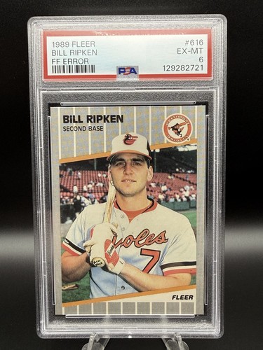 1989 fleer billy ripken 616 - fleer, #616