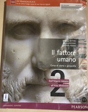 fattore umano 2 x bn +eb storia biennio lic e 1 mg bettini/lentano 886910186X