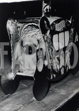 Foto vintage Londra, l'eletto re dei pechinesi nel suo cocchio, stampa 17x12 cm