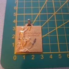 Medaglia argento circuito delle cascine 1947 moto club firenze