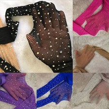 Calze Calze Calze Calze Maglia Rete Strass Maglia Calzini Sexy Collant Donna