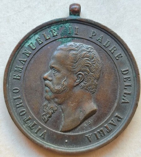 Medaglia vittorio emanuele - medaglia,
