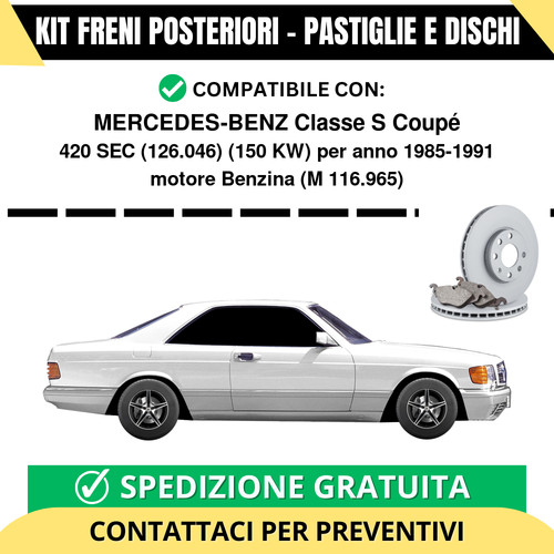 Kit freni posteriori - freni,