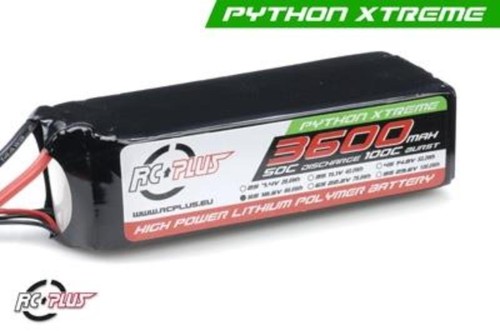 Batteria plus po python - batteria, li-po