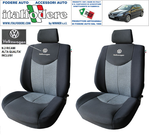 Coppia coprisedili golf - coppia, vw