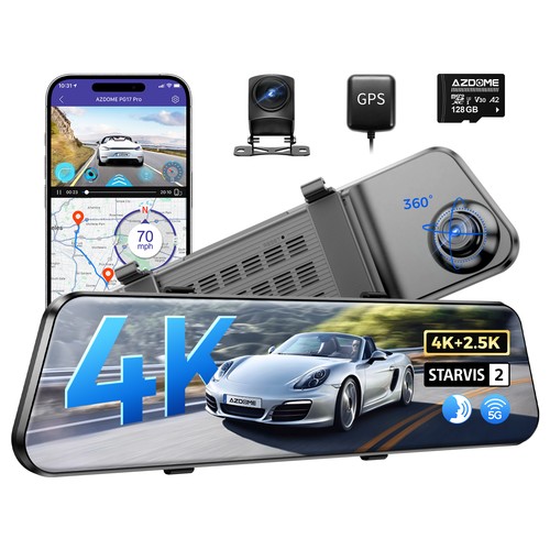 Azdome dash cam doppio - dash,