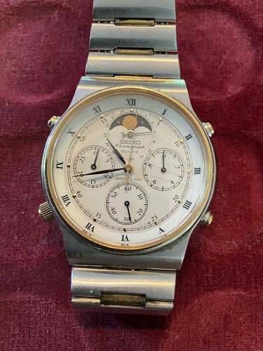 Seiko sports 7a48 cronografo - 7a48,