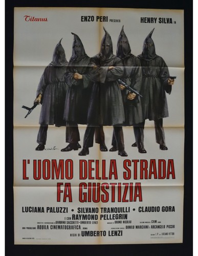 Manifesto uomo della strada - manifesto,