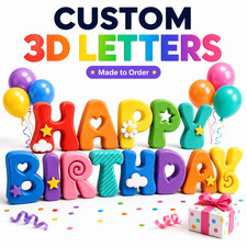 Insegna Nome Personalizzata 3D