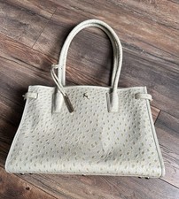 Borsa a mano in vera pelle di