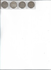 GERMANIA LOTTO DI 4 MONETE IN ARGENTO DA 5 MARCHI