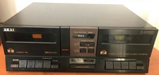 AKAI HX M313W Piastra doppia cassetta stereo Dolby