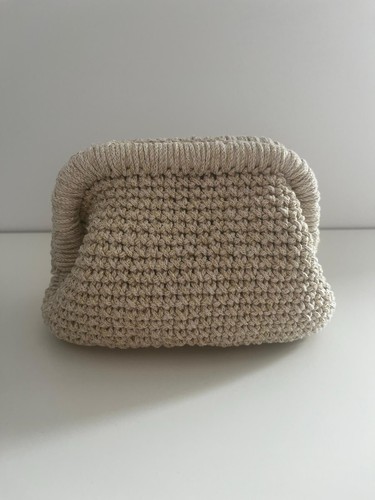 Borsa clutch bag - borsa, crema