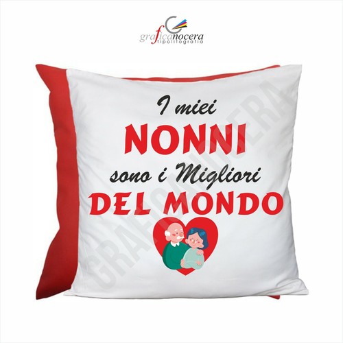 Festa dei nonni cuscino - festa,