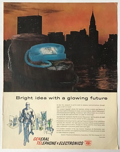 Pubblicità rivista 1961 per