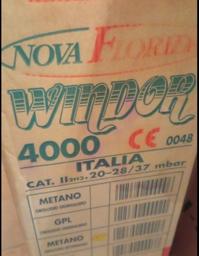 Termoconvettore gas metano - gas, a