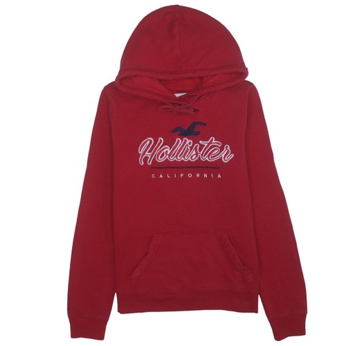Hollister maglione donna rosso