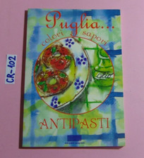 LIBRO PUGLIA... COLORI E SAPORI ANTIPASTI EDIZIONI PUGLIESI 1997 ILLUSTRATO