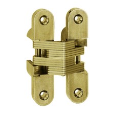 Cerniera a scomparsa per porte CEAM 831 Ottone Lucido