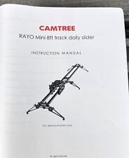 Camtree Rayo Mini 8' Track Dolly Slider in custodia imbottita per il trasporto