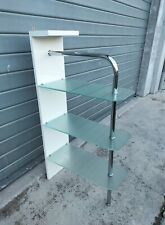 Mobile Mobiletto Bagno / Casa Con Ripiani in Vetro Usato Ma in Buone Condizioni