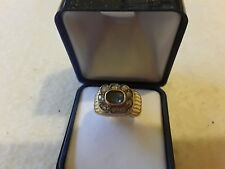 ANELLO CON ANTICA TOPPA IN ORO CON ACQUAMARINA E DIAMANTI- SI ACCETTANO PROPOSTE