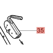 KIT LEVA TRAZIONE FRENO PER RASAERBA EFCO LR 44 48 ORIGINALE