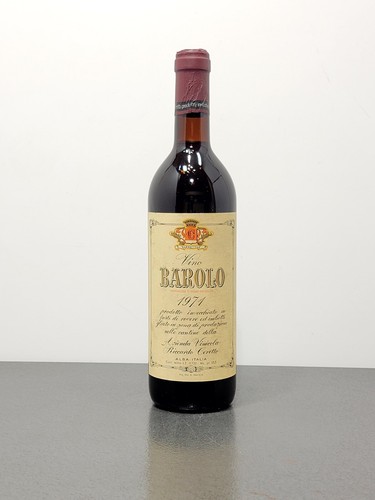 Barolo riccardo ceretto 1971 - barolo,