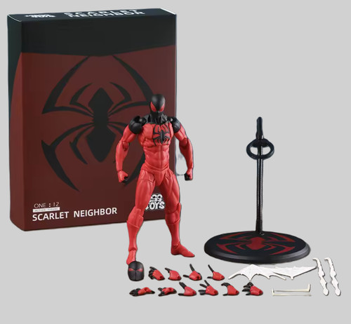 Spider man scarlet - spider-man, neighbor