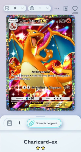 Charizard full art pokemon - ex,