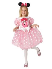 Rubie's Costume Vestito Disney Minnie Cerchietto Abito Bambina Carnevale 620281