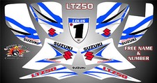 Adesivi grafici quad suzuki