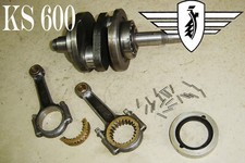 Albero motore Zundapp KS 600 biella albero motore aste motore ORIGINALE