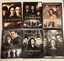 Twilight Saga Complete Series Collection DVD Set All 5 Movies