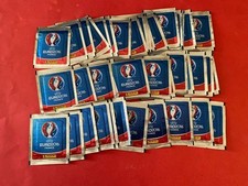 50 BUSTINE SEALED PACKETS CALCIATORI PANINI EURO 2016 FRANCE