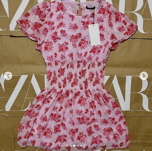 Zara abito corto floreale - , rosa