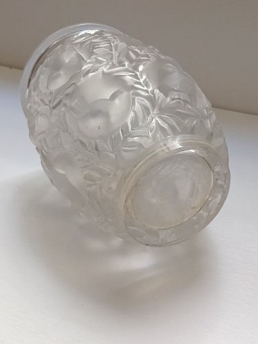 Vaso vetro lalique france - vaso,